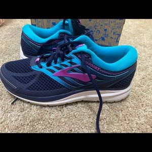 Women’s Brooks running shoes.